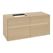 V&B Meuble sous lavabo Collaro 120x54,8x50 cm, WT l, LED 8,8 W, Nord Oa-3