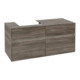 V&B Meuble sous-lavabo Collaro 120x54,8x50 cm, WT l, LED 8,8 W, st. Oa-4