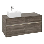 V&B Meuble sous lavabo Collaro 120x54,8x50 cm, WT l, LED 8,8 W, st. Oa-3
