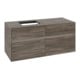 V&B Meuble sous lavabo Collaro 120x54,8x50 cm, WT l, LED 8,8 W, st. Oa