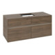 V&B Meuble sous-lavabo Collaro 120x54,8x50 cm, WT mi, LED 8,8 W, Ar Oa-3