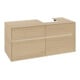 V&B Meuble sous-lavabo Collaro 120x54,8x50cm, lavabo droite, LED 8,8 W, Nord Oa-3