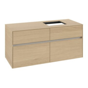 V&B Meuble sous lavabo Collaro 120x54,8x50cm, LV droite, chêne nordique-3