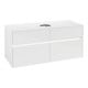 V&B Meuble sous lavabo Collaro 120x54,8x50cm, WT mi, LED 8,8 W, blanc brillant-3
