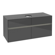 V&B Meuble sous-lavabo Collaro 120x54,8x50cm, WT mi, LED 8,8 W, glo Gr