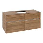 V&B Meuble sous lavabo Collaro 120x54,8x50cm, WT mi, LED 8,8 W, Kan Oa-3