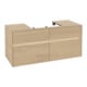 V&B Meuble sous-lavabo Collaro 120x54,8x50cm, WT mi, LED 8,8 W, Nord Oa-1