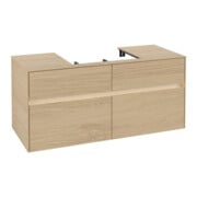 V&B Meuble sous-lavabo Collaro 120x54,8x50cm, WT mi, LED 8,8 W, Nord Oa