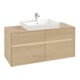 V&B Meuble sous-lavabo Collaro 120x54,8x50cm, WT mi, LED 8,8 W, Nord Oa-3