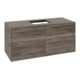 V&B Meuble sous lavabo Collaro 120x54,8x50cm, WT mi, LED 8,8 W, st. Oa-3