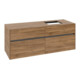 V&B Meuble sous lavabo Collaro 140x54,8x50 cm, LV droite, chêne Kansas-3