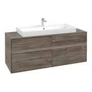 V&B Meuble sous lavabo Collaro 140x54,8x50 cm, WT mi, LED 10 W, st. Oa-4