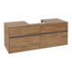 V&B Meuble sous lavabo Collaro 140x54,8x50cm, f WT central, chêne Kansas-4