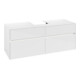 V&B Meuble sous lavabo Collaro 140x54,8x50cm, f WT mi, LED 10W, blanc brillant-3