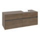 V&B Meuble sous lavabo Collaro 140x54,8x50cm, LV droite, chêne Arizona-3