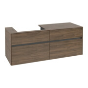 V&B Meuble sous-lavabo Collaro 140x54,8x50cm, LV gauche, chêne Arizona