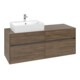 V&B Meuble sous lavabo Collaro 140x54,8x50cm, LV gauche, chêne Arizona-1