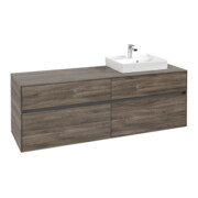 V&B Meuble sous-lavabo Collaro 160x54,8x50 cm, lave-mains droit, chêne stone