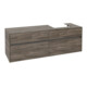 V&B Meuble sous-lavabo Collaro 160x54,8x50 cm, lave-mains droit, chêne stone-3