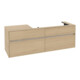 V&B Meuble sous lavabo Collaro 160x54,8x50 cm, LV droite, chêne nordique-4