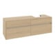 V&B Meuble sous lavabo Collaro 160x54,8x50 cm, LV droite, chêne nordique-4