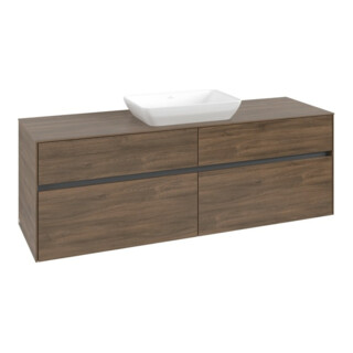 V&B Meuble sous-lavabo Collaro 160x54,8x50cm, EV central, chêne Arizona