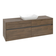 V&B Meuble sous-lavabo Collaro 160x54,8x50cm, EV central, chêne Arizona