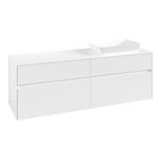 V&B Meuble sous-lavabo Collaro 160x54,8x50cm, LV droite, blanc mat-3