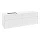 V&B Meuble sous lavabo Collaro 160x54,8x50cm, LV gauche, blanc mat-3