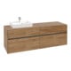 V&B Meuble sous lavabo Collaro 160x54,8x50cm, LV gauche, chêne Kansas-1