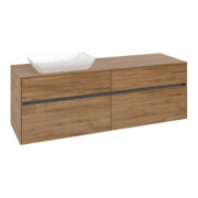 V&B Meuble sous-lavabo Collaro 160x54,8x50cm, LV gauche, chêne Kansas-3