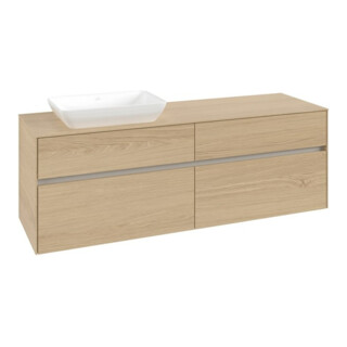 V&B Meuble sous-lavabo Collaro 160x54,8x50cm, LV gauche, chêne nordique