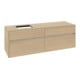 V&B Meuble sous lavabo Collaro 160x54,8x50cm, LV gauche, chêne nordique-1