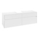 V&B Meuble sous-lavabo Collaro 160x54,8x50cm, vasque centrale, blanc mat-4