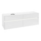 V&B Meuble sous-lavabo Collaro 160x54,8x50cm, WT l, LED 12W, blanc brillant-3