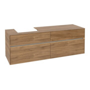 V&B Meuble sous lavabo Collaro 160x54,8x50cm, WT l, LED 12W, Kan Oa-3