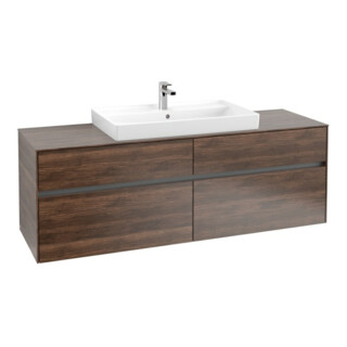 V&B Meuble sous-lavabo Collaro 160x54,8x50cm, WT mi, LED 12W, Ariz. Oa