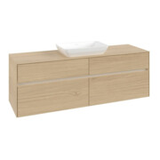 V&B Meuble sous-lavabo Collaro 160x54,8x50cm, WT mi, LED 12W, Nord Oa