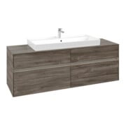V&B Meuble sous-lavabo Collaro 160x54,8x50cm, WT mi, LED 12W, st. Oa-3