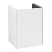 V&B Meuble sous-lavabo Collaro 41x54,6x34,4cm, vasque intégrée, raccord droite, blanc mat