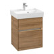V&B Meuble sous lavabo Collaro 46x54,6x37,4 cm, WT mi, LED, Kan Oa-3