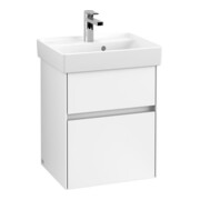 V&B Meuble sous lavabo Collaro 46x54,6x37,4cm, WT mi, LED, blanc mat-4