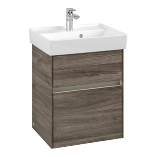 V&B Meuble sous lavabo Collaro 46x54,6x37,4cm, WT mi, LED, st. Oa
