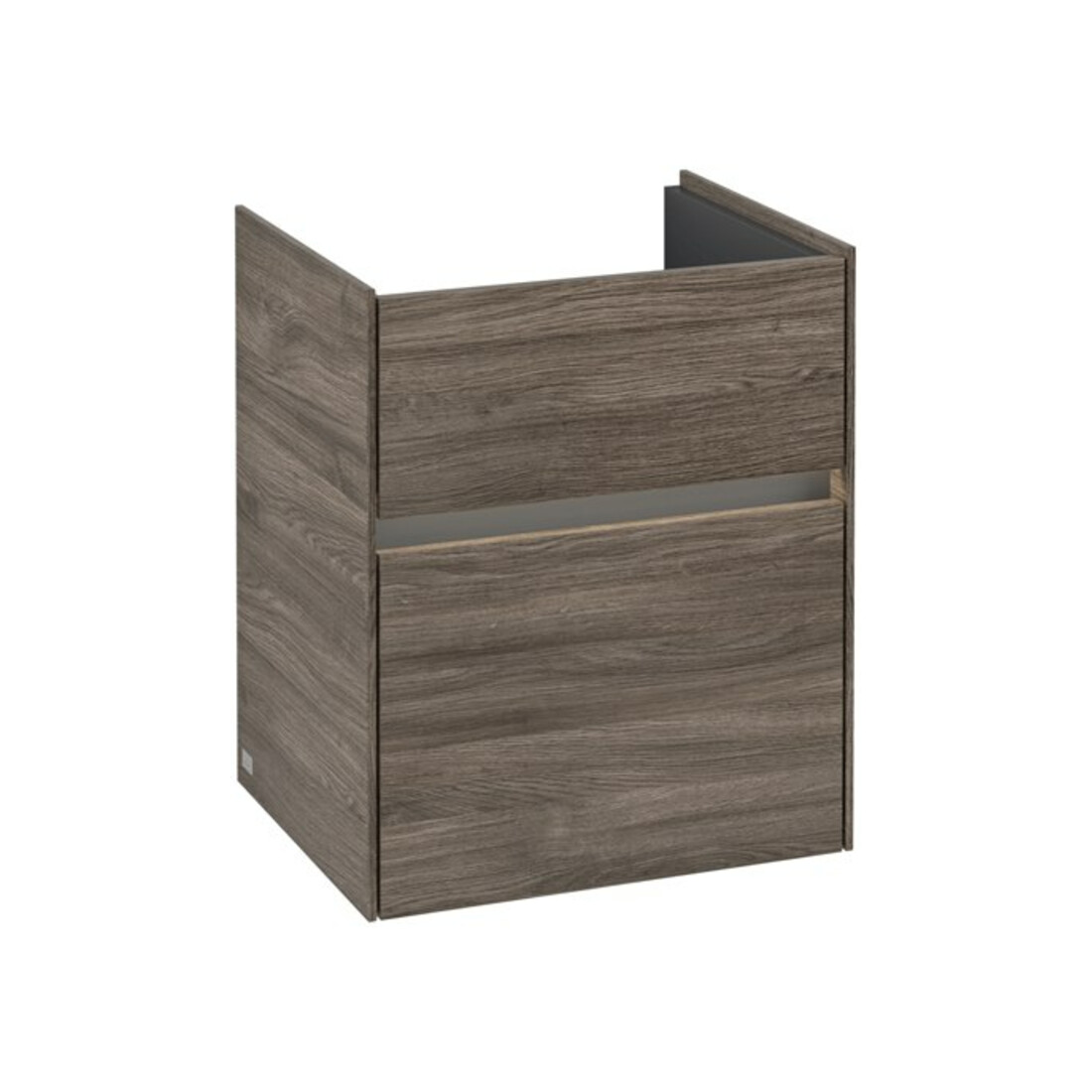 V&B Meuble sous lavabo Collaro 46x54,6x37,4cm, WT mi, LED, st. Oa