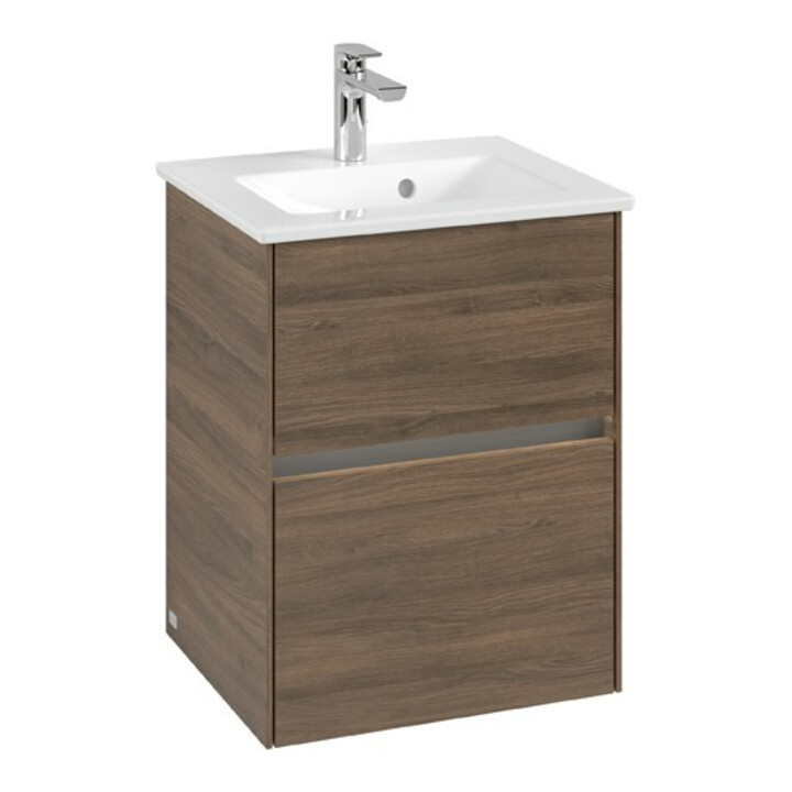 V&B Meuble sous lavabo Collaro 47,2x61x40,4 cm, WT mi, LED 3,1W, Ar Oa