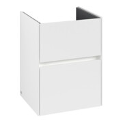 V&B Meuble sous lavabo Collaro 47,2x61x40,4cm, WT mi, LED 3,1W, blanc mat-4