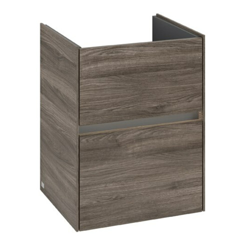 V&B Meuble sous lavabo Collaro 47,2x61x40,4cm, WT mi, LED 3,1W, st. Oa