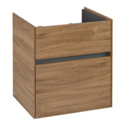 V&B Meuble sous lavabo Collaro 51x54,6x41,4cm, EV central, chêne Kansas