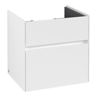 V&B Meuble sous-lavabo Collaro 55,4x54,6x44,4cm, EV centré, blanc mat