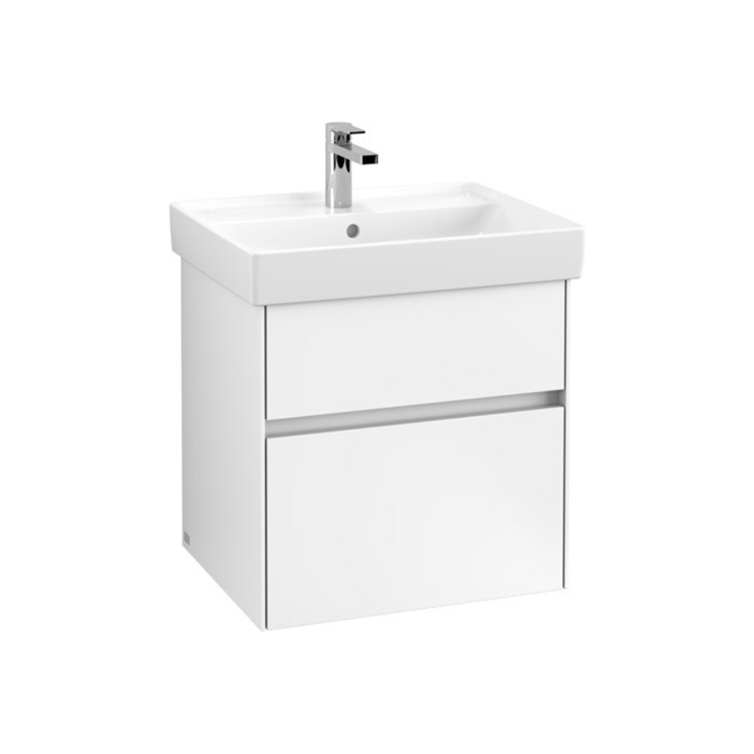 V&B Meuble sous-lavabo Collaro 55,4x54,6x44,4cm, EV centré, blanc mat